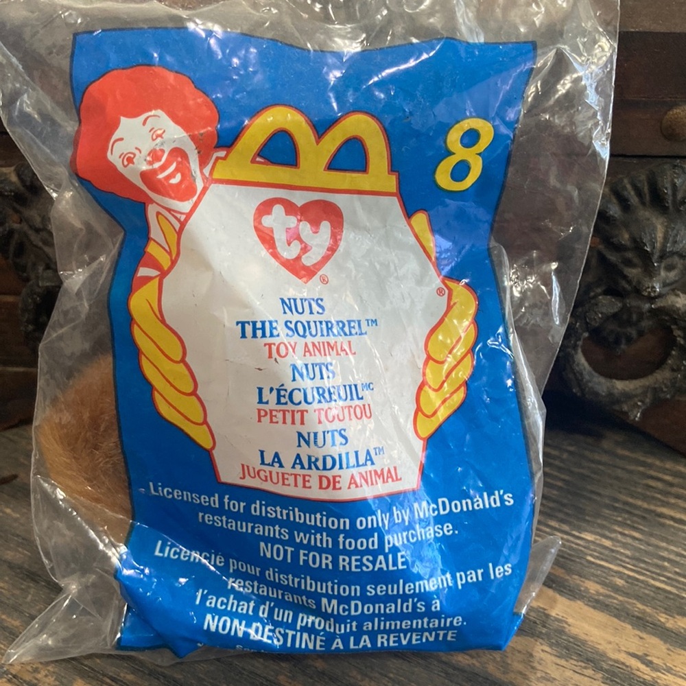 TY- The Squirrel from McDonalds 1999